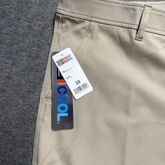 NWT 32 Degrees Cool Stretch Performance Pants Men's 38x32 Tan Khaki Chino NEW - Picture 3 of 8